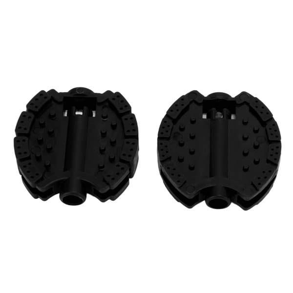 2 Pcs Kids Bike Pedal Plastic Children's Tricycle Bicycle Pedals Child Baby Stroller Front Wheel Foot Pedal Accessories Black