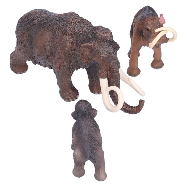 Mammut Model Simuleret Figur - Realistisk Plast Mammut Legetøj til Dyresamling