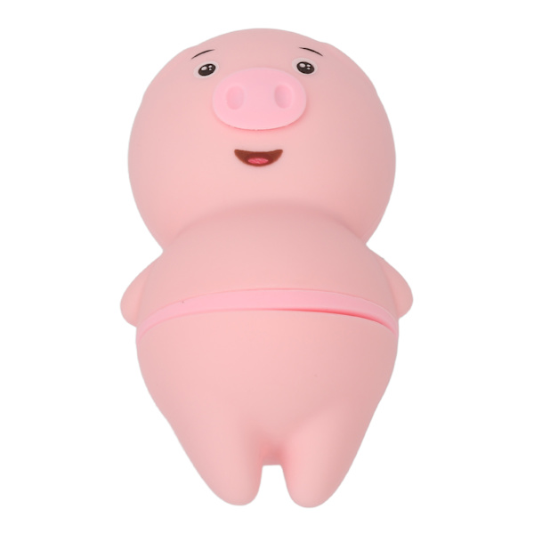 Klitoris Nippelstimulator Licking Sugande Masserande Låg Ljud USB Laddningsbar Piggy Klitorisstimulator