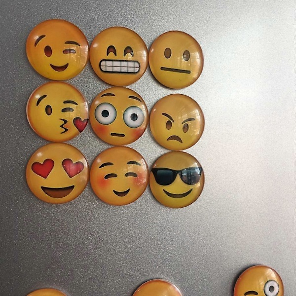 14 kpl Jääkaappimagneetti Emoji Magneetti Jääkaappimagneetit Söpöt Hauskat Jääkaapin Magneettitaulun Magneetit Soveltuvat Valkotaulujen ja Muiden Pintojen Koristeluun