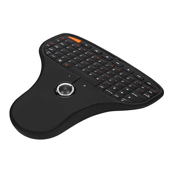 N5901 QWERTY-näppäimistö Trackball 2.4G Langaton Mini USB Multimedia-näppäimistö TV:lle ja tietokoneelle