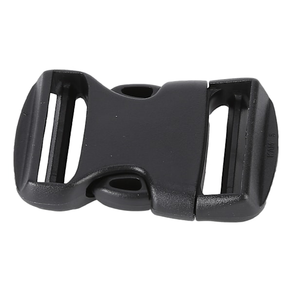 5 Styck Snabbspänne Plast Dubbla Justerbara Spännen Spännen Byte DIY Craft för ryggsäck Svart För 32 mm Bredd rem