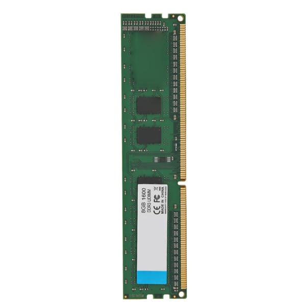 DDR3 UDIMM 1600Mhz RAM 64bit Leveys 40Pin Data Interface Plug and Play Professional kannettavan tietokoneen RAM PC:lle 8GB