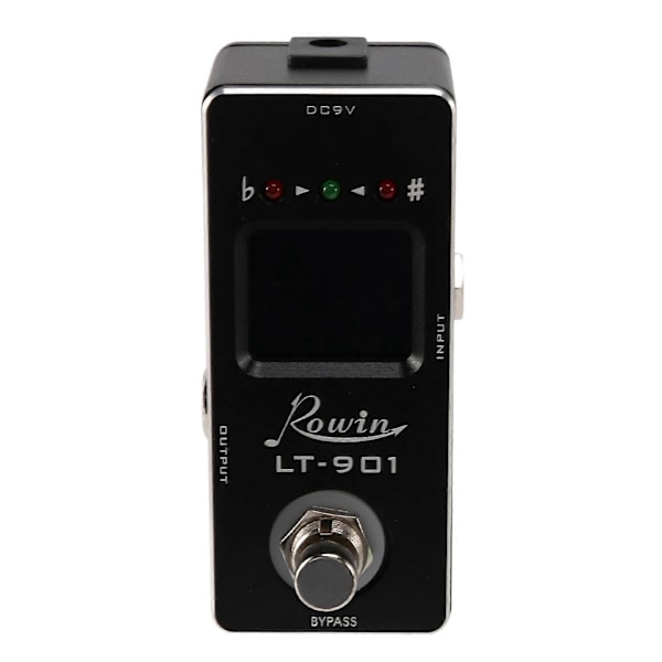 -901 Guitar Tuner Effekt Pedal Mini Kromatisk True Bypass
