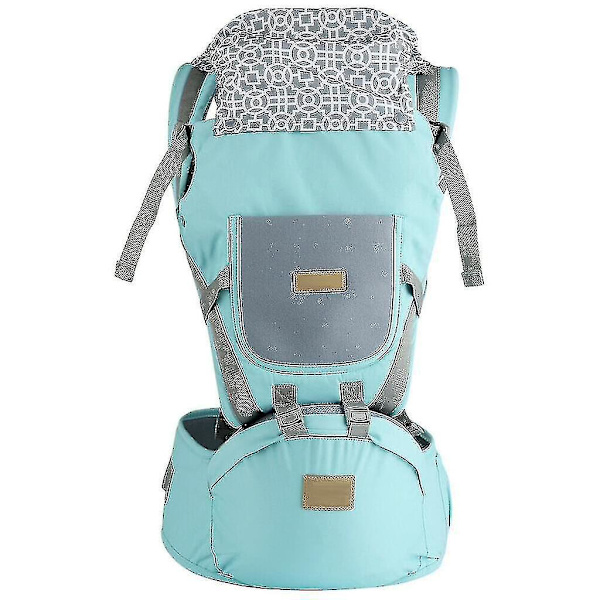 Ergonomisk 9-i-1 Babybärare - Fram, Bak, 4 Positioner