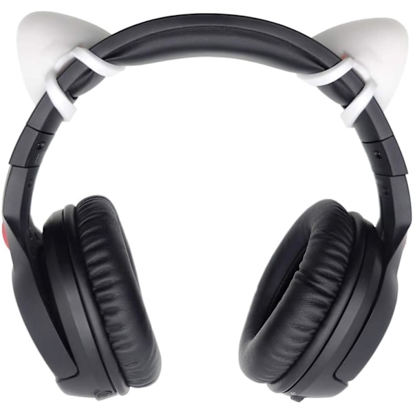 Ørepynt i silikon for HyperX Cloud/Cloud II/Cloud-hodesett med justerbar montering - søte og dekorative øretelefontilbehør
