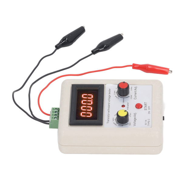 Spændingsmodstandstester Digital spændingskapacitetsdetektor til Diode MOS Triode Transistor 120V-2700V Rødt Display