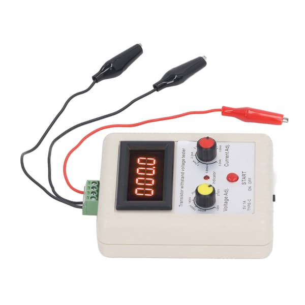 Spenningstester Digital Spenningskapasitetsdetektor for Diode MOS Triode Transistor 120V‑2700V Rødt Display