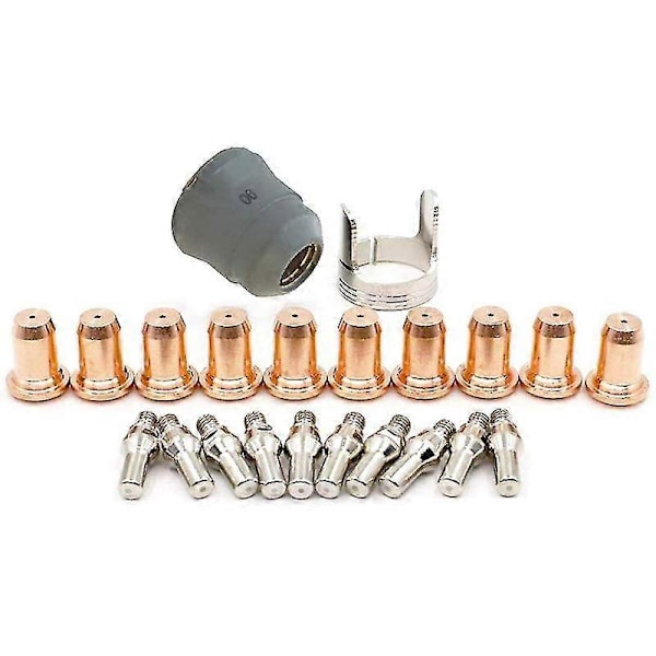 22 Dele -60 PT-60 -40 PT40 Plasma Skærebrænder Elektrode Beskyttelsesdæksel Holder