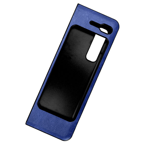 Mobilt läderfodral AntiScratch telefonskyddsskal för Samsung Galaxy Z Fold 1 W20 (Blå)
