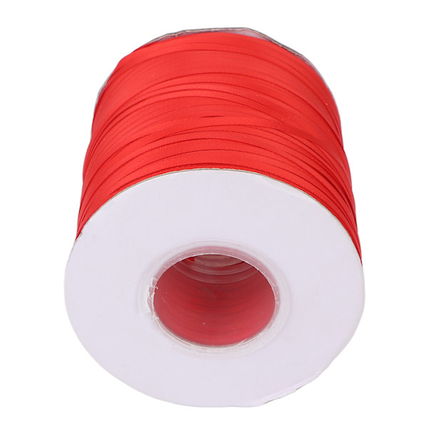 Presentband 3mm 500m långt polyester blekningsfritt livfull färg lätt hållbar bred applikation presentförpackningsband