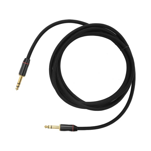 JORINDO JD6221 Elgitarrförstärkarkabel 6,35 MM Hankontakt Ljudgitarrkabel 1/4 tum Instrumentkabel 6m / 19,7ft
