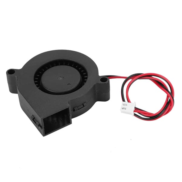 5015 5V Turbo Fan 3D Printer Tilbehør Blæser Radiator Køleventilator PBT Anti-plast Materiale