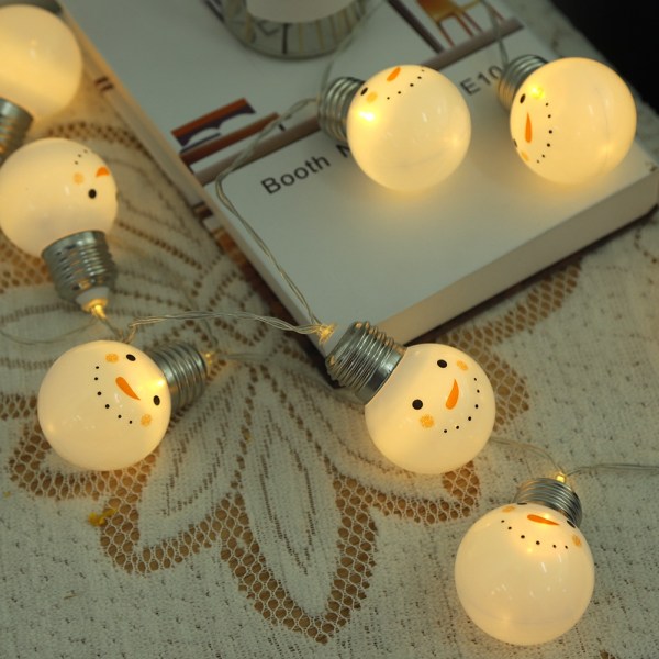 1,5M 10 LED-valoa Fairy String DIY Festival Puutarhapihan koristelu Lämmin valkoinen