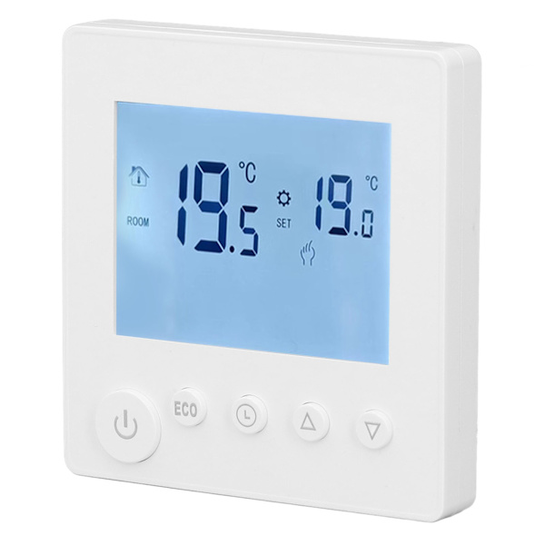 3A Vandvarmer Termostat med LCD ABS Intelligent Temperaturstyring til Hjem 95‑240V