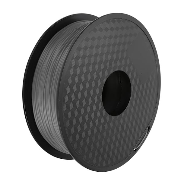 3D-printmateriale Printer PLA Filament Bundle Tilbehør Udskiftning 1,75 mm 340 m / 1115,5 ft Grå