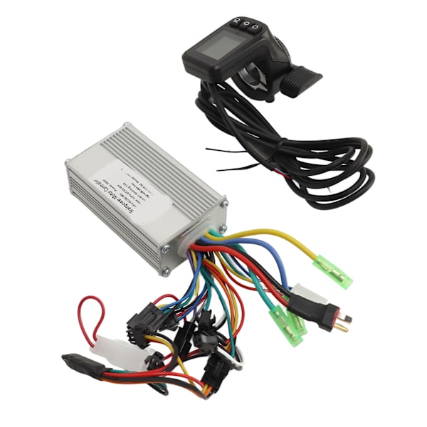 Sähköpyörän ohjaussarjan 36V 48V 350W 13A ohjain 128DX peukalo kaasukahva LCD-paneeli sähköpyörän muunnossarja
