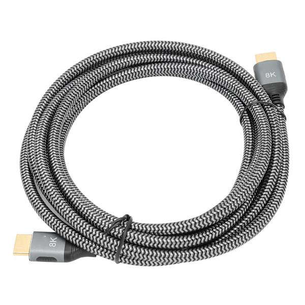 F0401‑3 HDMI 8K@60Hz Dator TV HD Gaming Ethernet Videokabel 3m