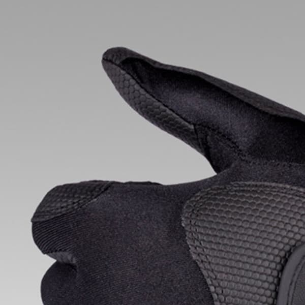 Golf Højre Hånd Handske Polyester Høj Elasticitet Åndbar Vaskbar Enkelt Golf Handske til Mænd Kvinder Sort M