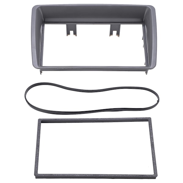 2Din Bil Stereo Radio Fascia Senter Kontroll CD Dash Panel Ramme Erstatning Kompatibel FIAT Panda 2003-2012