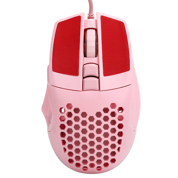 Wired Mouse 6400DPI with 6 Color Changing Backlight for PC Laptop Desktop ComputerPink