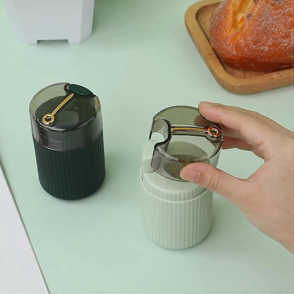 3 st Pop-Up Automatisk Tandpetare Dispenser, PP+ABS Tandpetare Dispenser Box Tandpetarhållare Dispenser för Kök