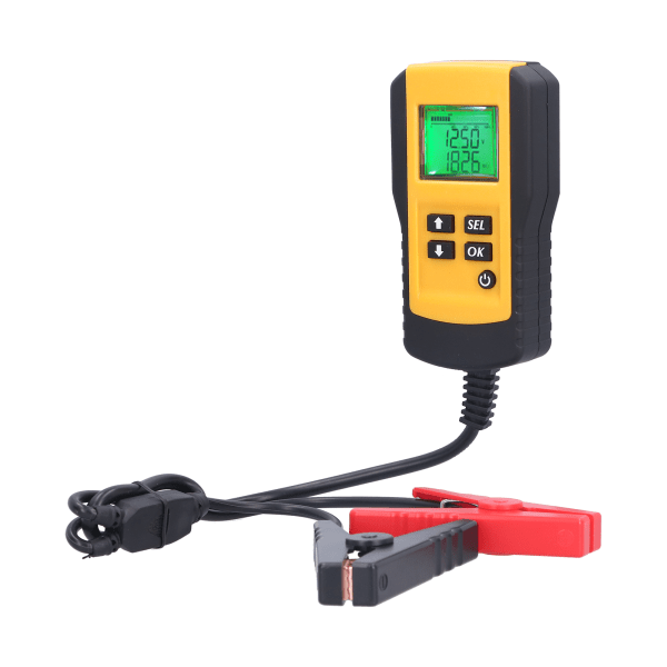AE300 digital batterianalysator LCD bilsystemanalyse Ikke-destruktiv batteriindikatortester for 12V batteri