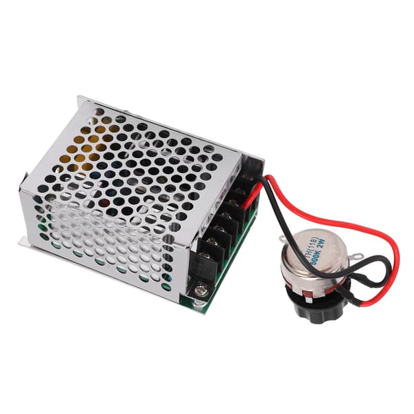 DC Motor Hastighetsregulator Overstrømsbeskyttelse Lett Bærbar Motor Hastighetskontroller Bryter AC 220V