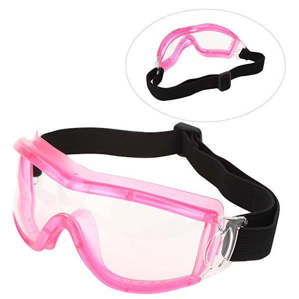 Børns sikkerhedsbriller AntiSpittle Kid Antifog Transparent Udendørs beskyttelsesbriller (rose)