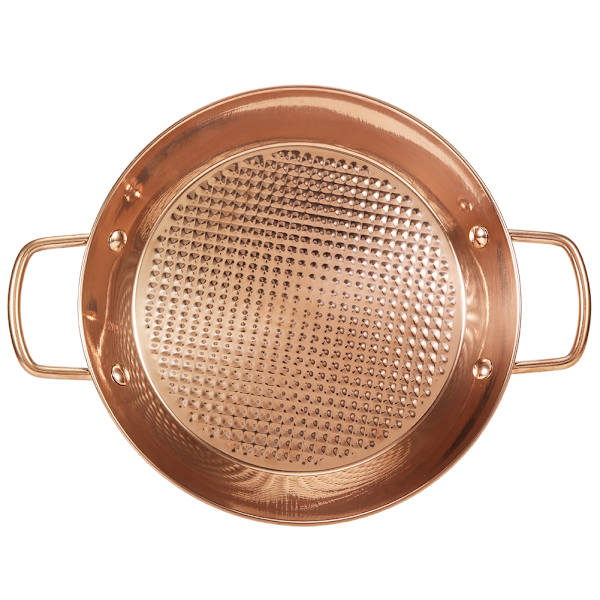 Rustfrit stålkogle med dobbelt håndtag til fisk og skaldyr, køkkenredskab, 26 cm indvendig diameter