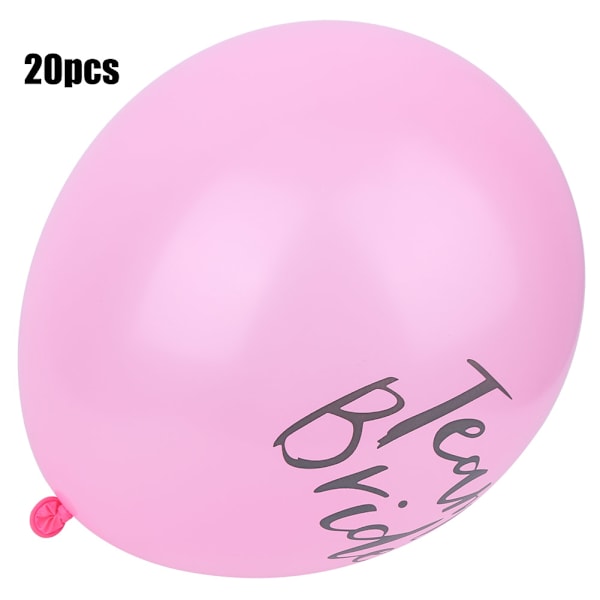 20 stk. Latexballoner til fødselsdag, bryllupsdag, jubilæumsfest, bryllupsfest, festdekoration