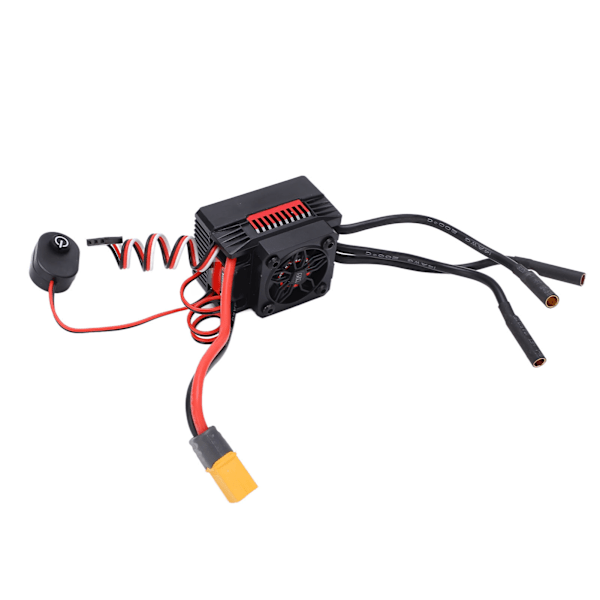 V2 RC Vattentät 45A ESC Borstlös ESC Elektrisk Hastighetsregulator för 1/10 RC Bil Uppgraderingsdelar