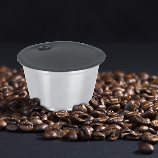 Återanvändbart kaffekapselfilter i rostfritt stål, passar till Dolce Gusto EDG Lumio kaffemaskin