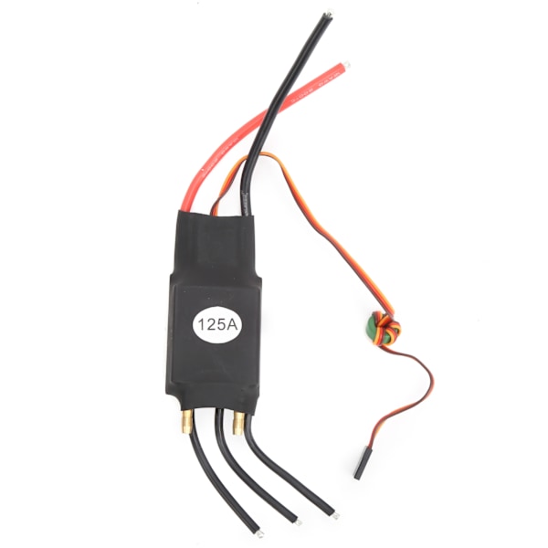 125A ESC børsteløs vandkøling elektrisk hastighedsregulator ESC til RC bådmodel