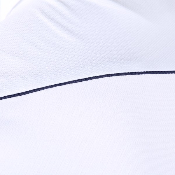 Män Andas Bekväm Sport Ridkläder T-shirt Hästridning Kortärmad (Vit M)