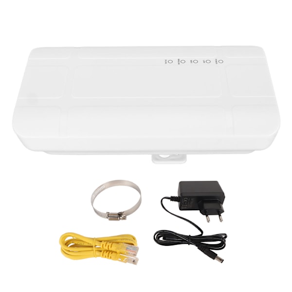 4G WiFi-reititin 300Mbps MIMO WAN LAN Nano SIM -korttipaikka WPA 2 IP65 vedenpitävä mobiili WiFi-hotspot ulkokäyttöön 100-240V EU-pistoke
