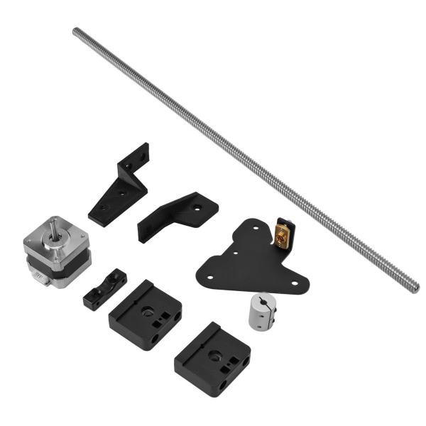Dual Z Axes Kit 3D-skrivare Aluminium blyskruv Dual Z Stepper Motor Upgrade Kit för Ender 3 Pro för Ender 3 V2