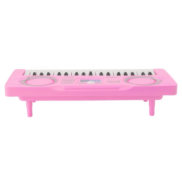 37-key pink musikalsk keyboardlegetøj til børn - Forbedr hånd-øje-koordination og musikalsk uddannelse Pink