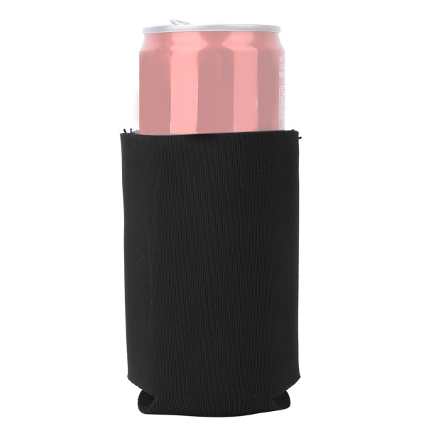 2st Neopren Hopfällbar Utomhussport Cover Bärbar kopp isolering ärmväska Tillbehör Svart