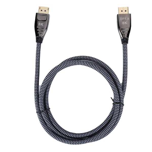 A0301 DP1.4 Versjon 8K ved 60Hz Kabel Høydefinisjonsadapterkabel med lys for PC-datamaskin DP‑8K‑1.5 meter