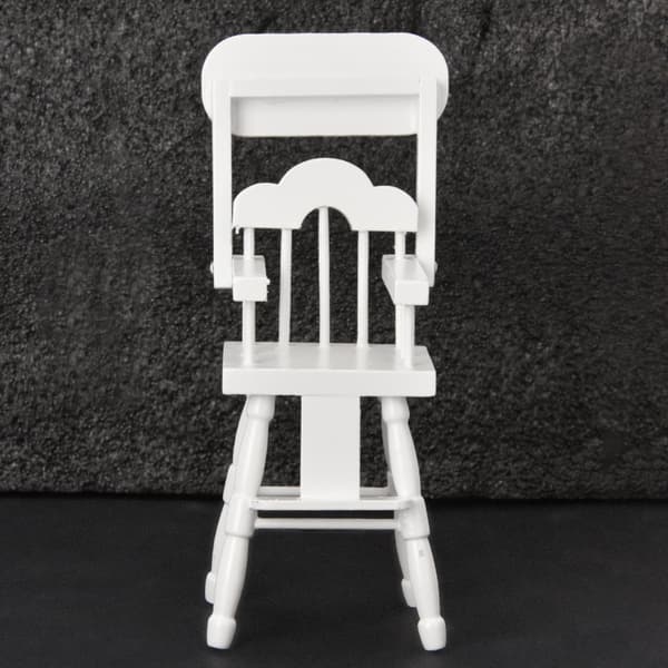 Miniatyr spisestol modellmøbler for 1/12 dukkehus tilbehør