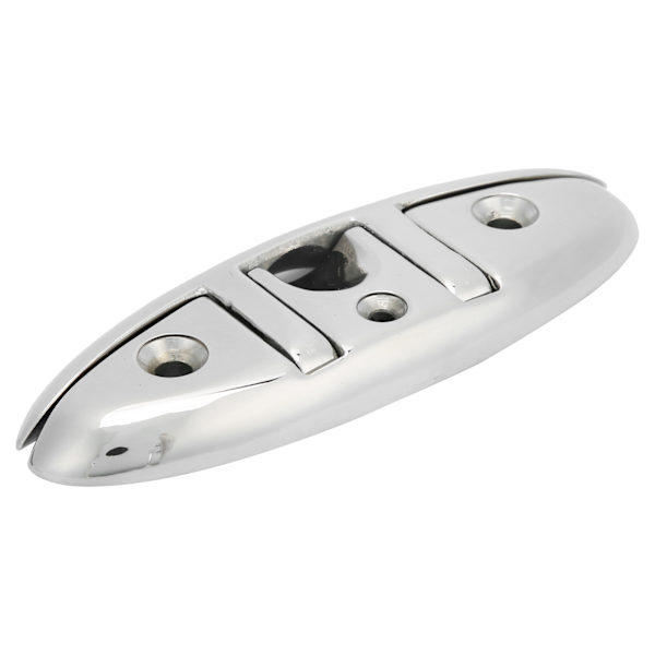 Fælge op folde dock Cleat 316 rustfrit stål Anti korrosion hardware til Marine båd Yacht(5in )