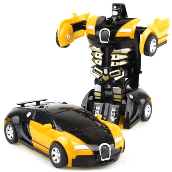 Robotbil Deformerende Barneleke Auto Robot Kule Leke for Gutter Bursdag