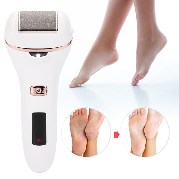 JINDING Elektrisk Pedicure Værktøj Callus Remover Fodfil Vandtæt Digital Display Pedicure Værktøj
