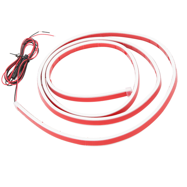 1,8 m bilpanser lysstripe 12V 5W høy lysstyrke universell vanntett utvendig stripe lys for frontpanser