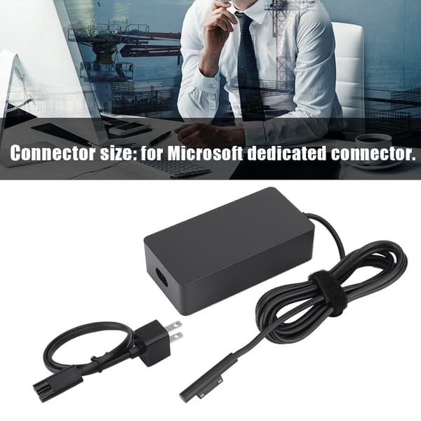 102W AC strømforsyning opladeradapter til Microsoft Surface Book/Book 2 100-240V