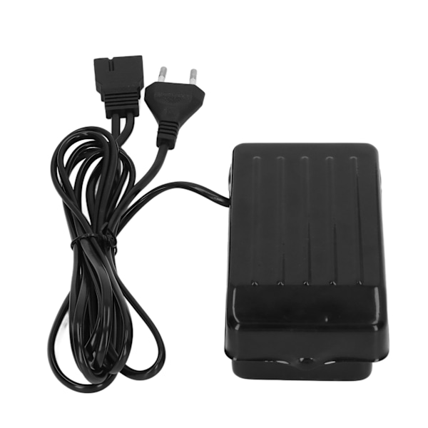 Syning Maskine Fodpedal Forhindre Glidning 3 Port Sort Udskiftning Fodcontroller til Hjem EU Stik 220V
