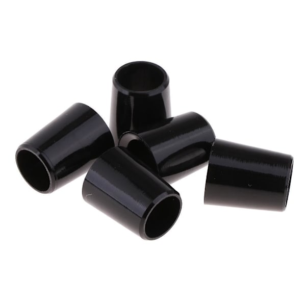 20 x 5 stk. Sorte Golfskaft Hylstre Ferrules .335 .370 Hætte Adapter Ring 0.370