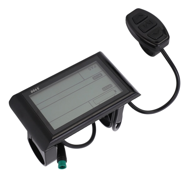 36V 48V Elektrisk cykel LCD S900 Display Kontrollpanel Vattentät LCD Displaymätare för elektrisk cykel (Protokoll 2)