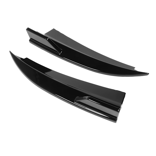 2 stk. bagkofanger side diffuser venstre højre til Benz C-klasse Coupe C205 AMG Line C43 C63 2015 til 2021 blank sort